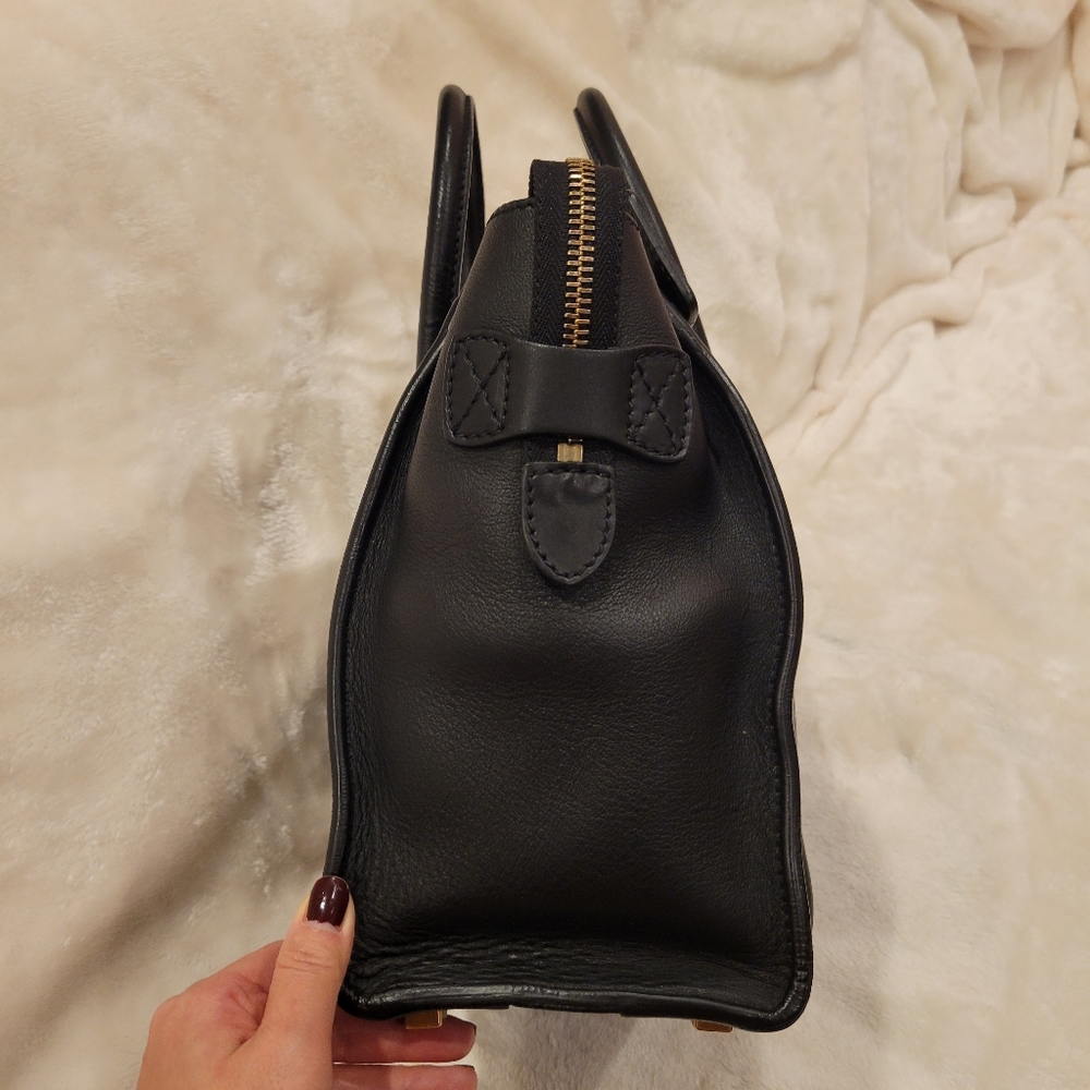 Celine Micro Luggage Tote Bag in black - Picture 5 of 16